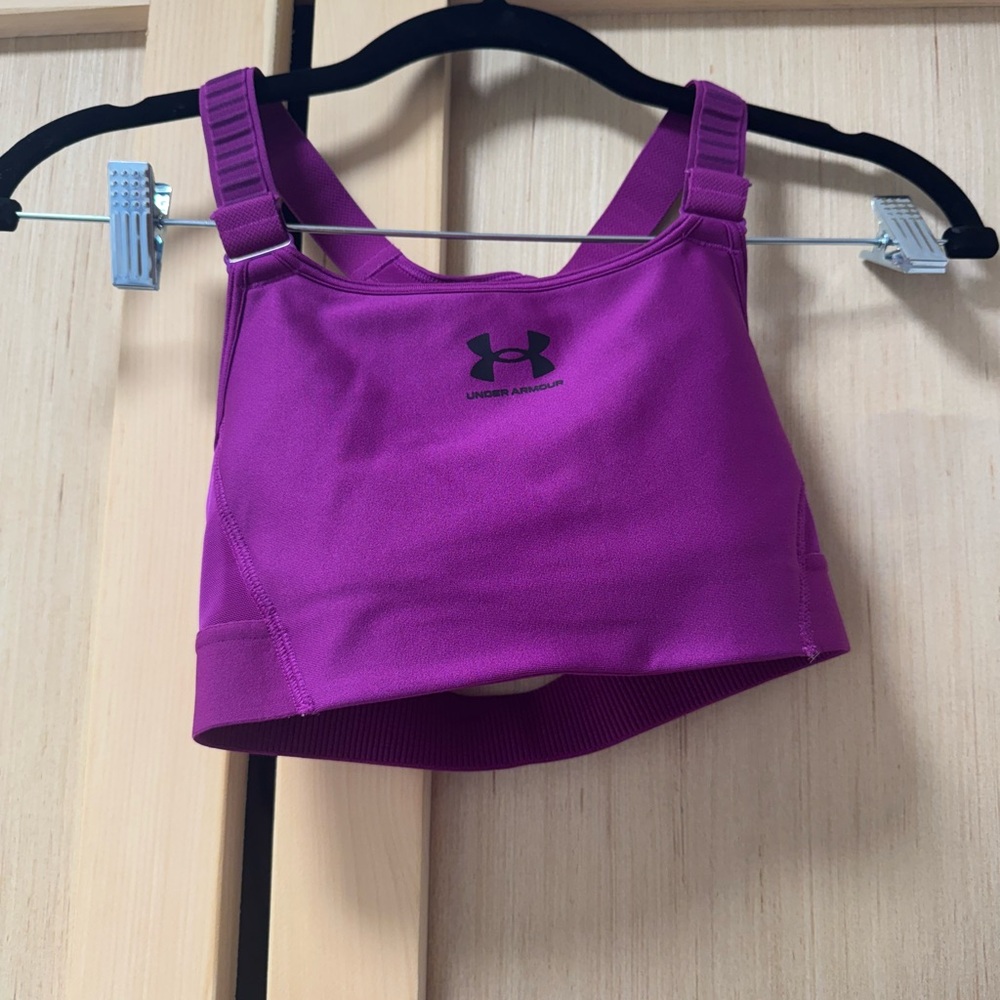 Under Armour Magenta Sports Bra